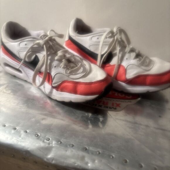 Nike Shoes - Women’s Nike Air Red/white Sneakers Size 9